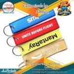 woven keychain w